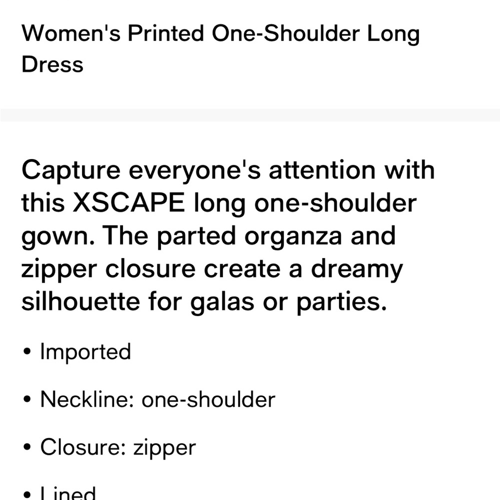Xscape One-Shoulder Floral Evening Gown - Green Multi - Picture 2 of 3
